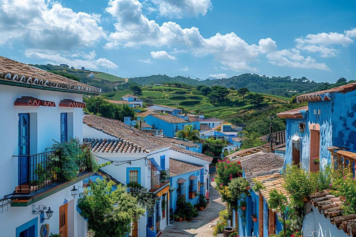 Un village espagnol étrangement semblable à celui des Schtroumpfs